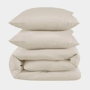 Bambus sengetøj beige 200x200