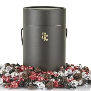 XL Luksus-chokolade tønde fra Cocoture - 2kg
