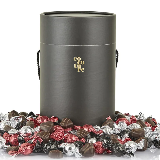 XL Luksus-chokolade tønde fra Cocoture - 2kg
