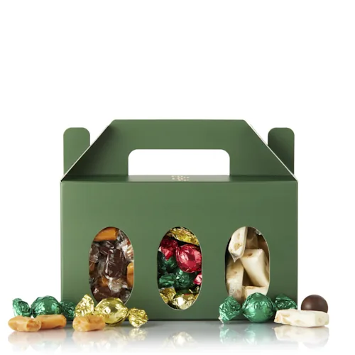 Cocoture fyldte chokoladekugler, karamelmix og fransk nougat - 450g