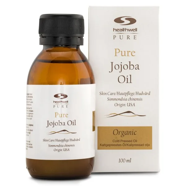 Healthwell PURE Jojobaolie ØKO, 100 ml