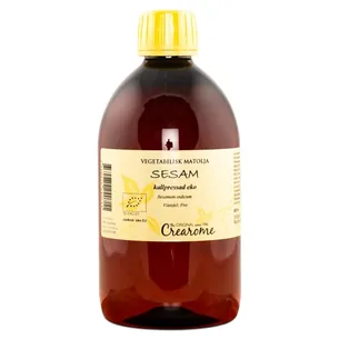 Crearome Koldpresset Sesamolie, 500 ml