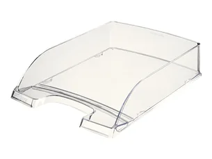Leitz Plus Brevbakke, transparent, 10 stk.