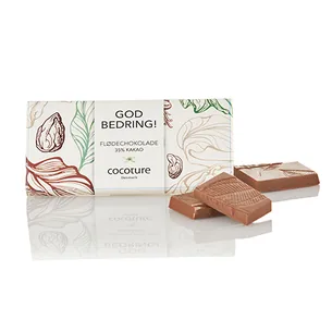 'God bedring'-gave - Cocoture fløde-chokoladeplade med hilsen - 55g