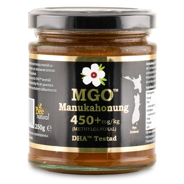 MGO Manuka honning 250 g, 450+