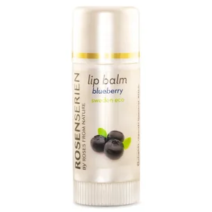 Rosenserien Lip Balm, Blåbær, 7.5 ml
