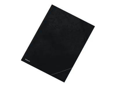 Esselte 3-klap elastikmappe A3 sort, 10 stk.