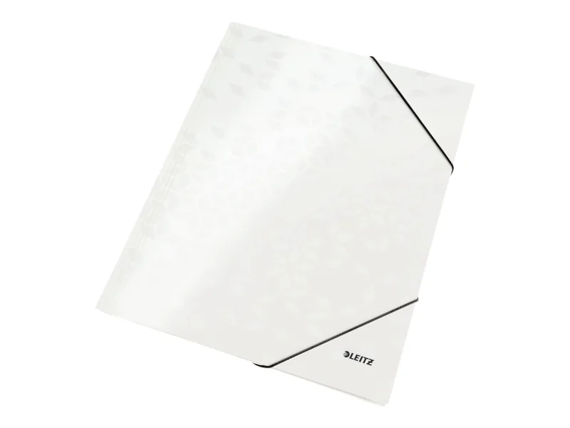 Mappe Leitz WOW A4 pap hvid, 10 stk.
