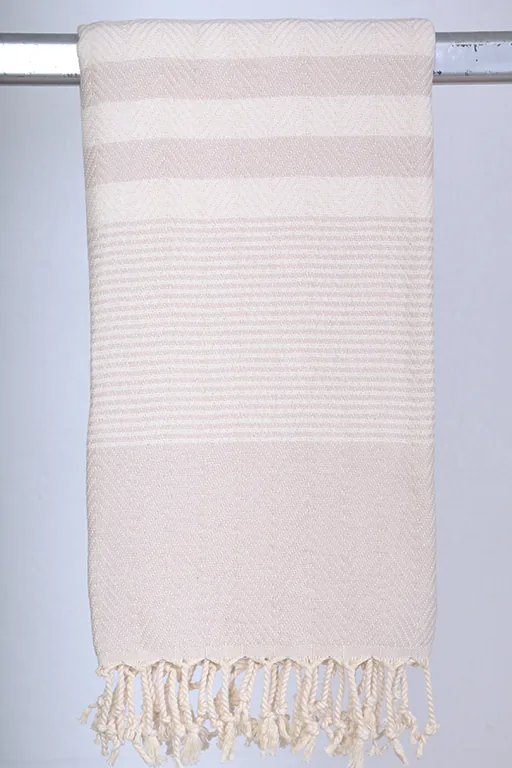 Hamam Vinter Joanna Beige - 130 * 200 cm Plaid