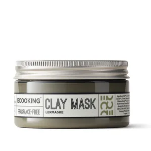 Lermaske (Clay Mask) 100 ml â Parfumefri lermaske mod urenheder og store porer, der renser huden i dybden, mindsker hudorme og holder fedtet hud mat