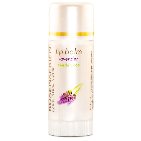 Rosenserien Lip Balm, Lavendel, 7.5 ml