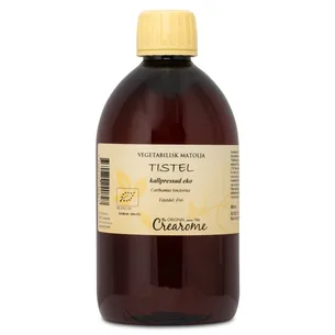 Crearome Koldpresset Tidselolie ØKO, 500 ml