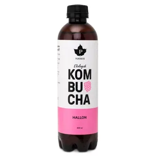 Pureness Kombucha Øko, Hindbær, 400 ml