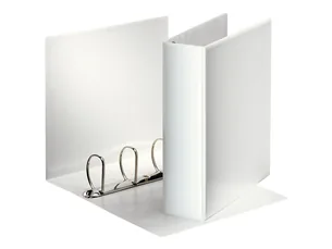 Esselte indstiksmappe A4 m/lomme hvid 85/60, 10 stk.