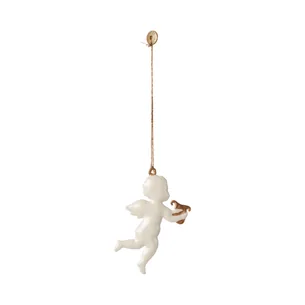 Engel m/ harpe metalornament - Maileg